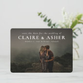 Vette namen eenvoudig klassiek sparen de kaart van (Staand voorkant)