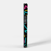 Vette neon contrast feestprint iPhone hoesje (Rechterkant)