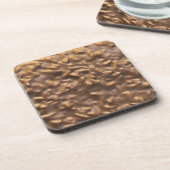 Vette Notige Chocoladereep Grappig Bier Onderzetter (Linkerzijde)