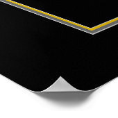 Vette One gold Poster (Hoek)