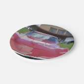 Vette Papieren Bordje (Gekanteld)