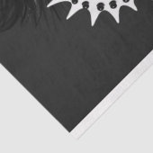 Vette Punk Rock Star Spiked Zonnebril Decoupage Tissuepapier (Detail)