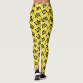 Vette racevlaggen leggings (Achterkant)