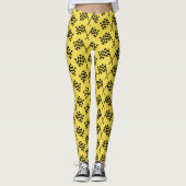 Vette racevlaggen leggings (Voorkant)