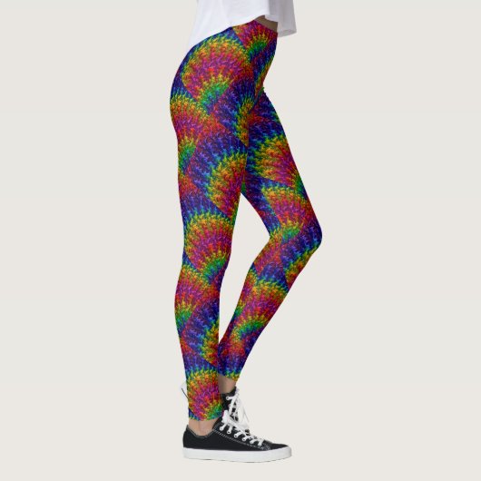 Vette regenboog leggings (Rechts)