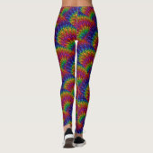 Vette regenboog leggings (Achterkant)