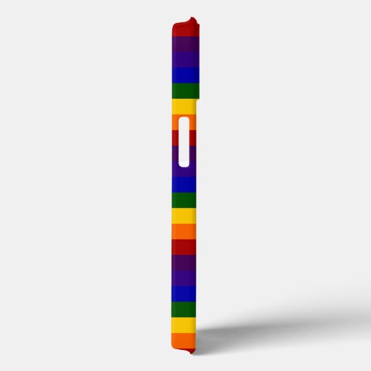 Vette regenboogstrips Case-Mate iPhone case (Achterkant / Rechts)