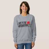 Vette Registry Vrouwen Sweatshirt (Voorkant volledig)