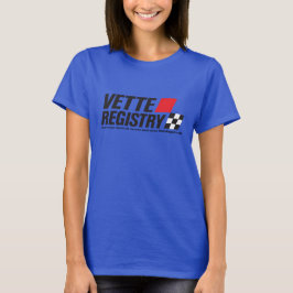 Vette Registry Vrouwen T-shirt