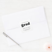 VETTE RETRO HATEN AF NAAR DE AFSLOOTGELUID STICKER (Envelop)