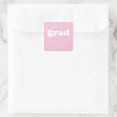 VETTE RETRO HATEN AFGELOPEN AFSTUDEREN STICKER (Tas)