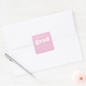 VETTE RETRO HATEN AFGELOPEN AFSTUDEREN STICKER (Envelop)