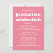 VETTE RETRO PETTEN UIT NAAR HET AFSTUDEERDER FOTO  KAART (Achterkant)