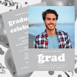 VETTE RETRO PETTEN UIT NAAR HET AFSTUDEERDER FOTO KAART