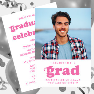 VETTE RETRO PETTEN UIT NAAR HET AFSTUDEERDER FOTO KAART