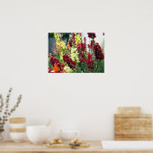 Vette Rocket Snapdragons Poster (Keuken)