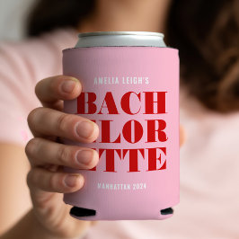 Vette Roze & Rode Meidenavakantie Blikjeskoeler