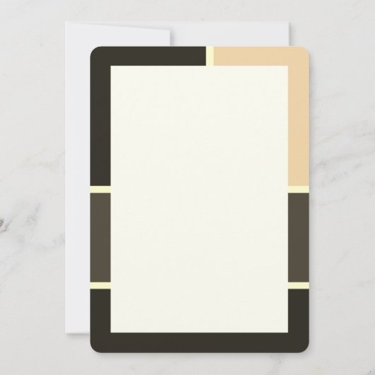 Vette ster van David Bar Mitswa Dank u Bedankkaart (Achterkant)