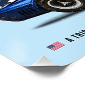 Vette Sting Ray Grand Sport Tribute Perfect Poster (Hoek)