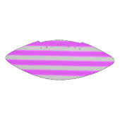 Vette strepen roze en wit american football (Paneel)