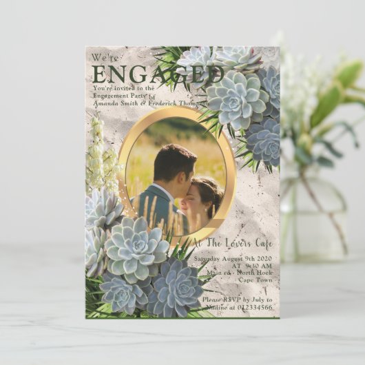 Vette tinten van bleke blauwtinten kaart (Staand voorkant)