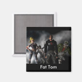 Vette Tom magneet (Voorkant / Achterkant)