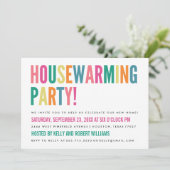 Vette uitnodiging van de partij voor opwarming van (Staand voorkant)