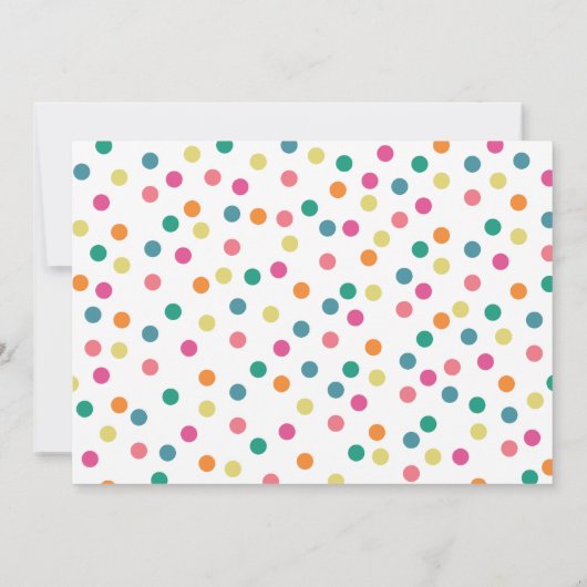 Vette uitnodiging van de partij voor opwarming van (Achterkant)