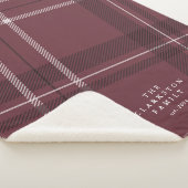 Vette vakantiegangers gepersonaliseerd gezin sherpa deken (3/4)