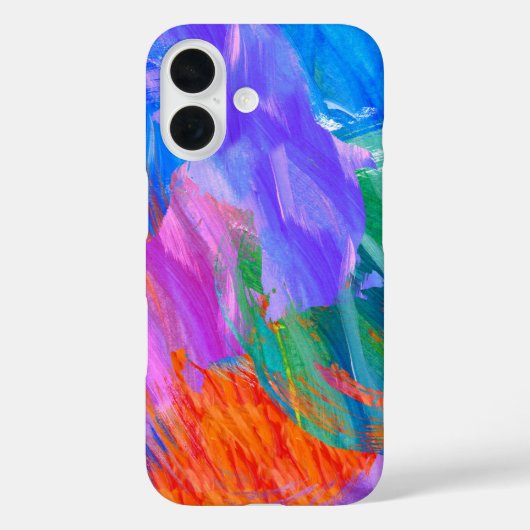 Vette verf Abstract Case-Mate iPhone Case (Achterkant)