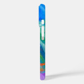 Vette verf Abstract Case-Mate iPhone Case (Achterkant / Links)