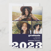 Vette vette Afstudeerder 4 foto 2023 afstuderen Kaart (Achterkant)