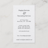 Vette Visitekaartjes (Achterkant)