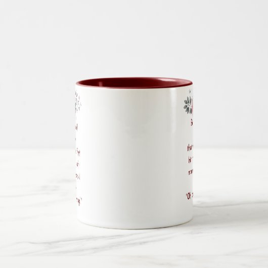 Vette vrouw Mok "Oh crap ze is op" (Center)