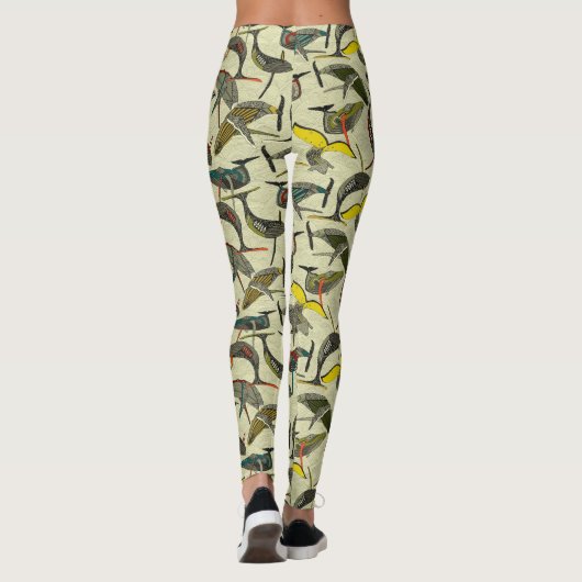 vette walvissen leggings (Achterkant)