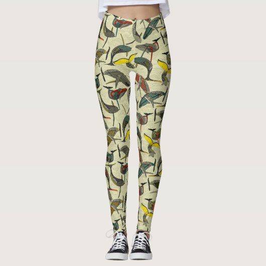 vette walvissen leggings (Voorkant)