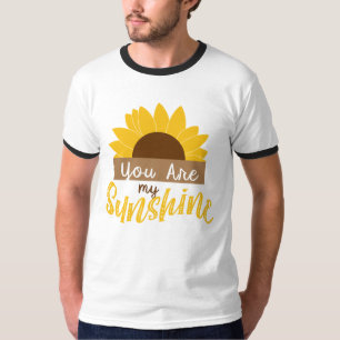 Vette Zonneschijn Zonnebloem T-shirt