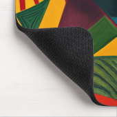 Vette zonsondergang Picasso kunst Muismat (Hoek)