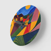 Vette zonsondergang Picasso kunst Ronde Klok (Hoek)