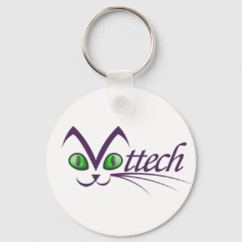 Vettech-Sleutelhanger met kat ogen Sleutelhanger