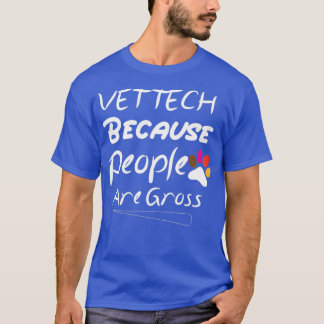 vettechnologie omdat mensen grof zijn t-shirt