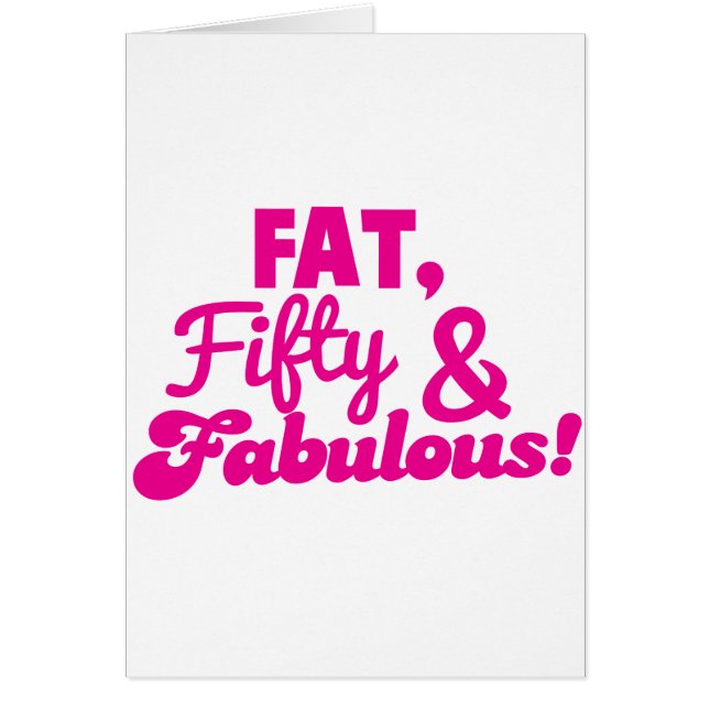VETTEN 50 en FABULOUS (Voorkant)