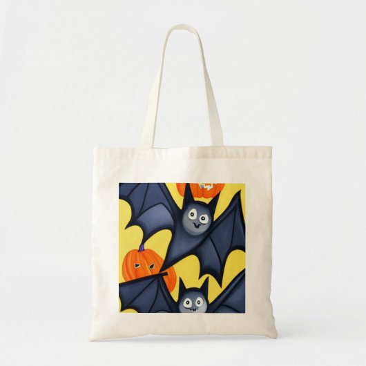 Vetten en pompoenen tote bag (Voorkant)