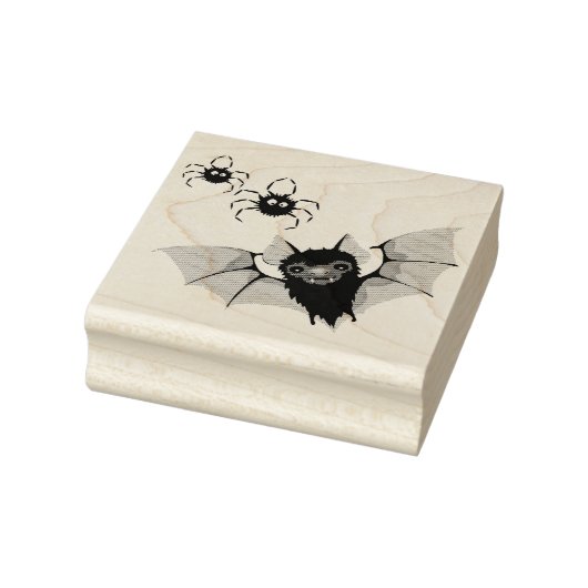 Vetten en spinnen rubberstempel (Stempel)