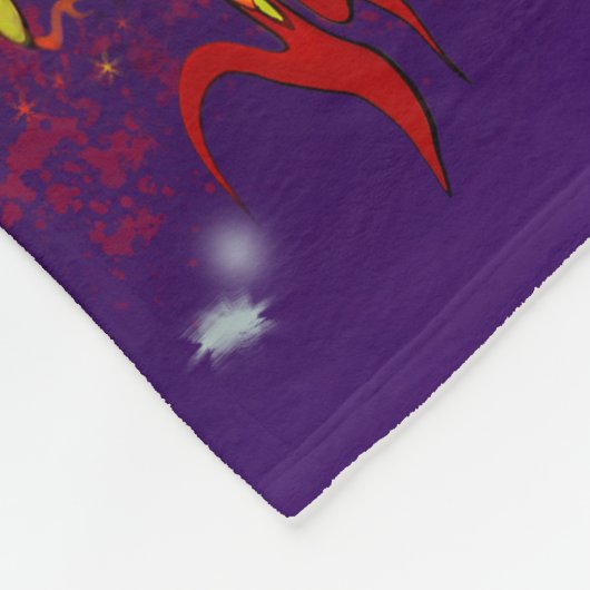 Vetten Fleece Deken (Hoek)