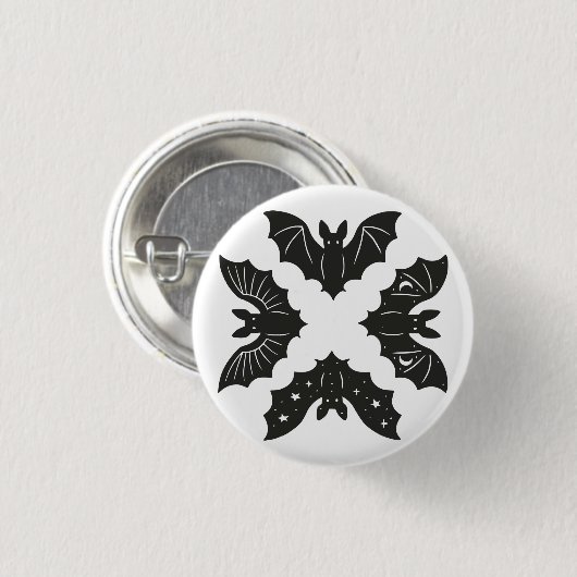 Vetten Ronde Button 3,2 Cm (Voorkant /achterkant)