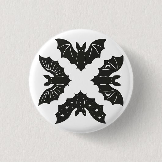 Vetten Ronde Button 3,2 Cm (Voorkant)