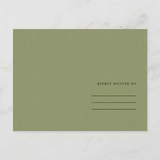 VETTIIGE CACTUS ORANJE WATER SPAAR DE DATUM AANKONDIGINGSKAART (Achterkant)