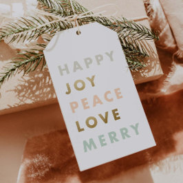 Vettype feestdag cadeaulabel