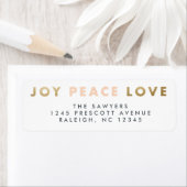 Vettype vakantielabel etiket (Insitu)